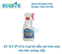 EC KY (P-115) Loại bỏ dầu mỡ trên máy rửa bát, tường, bếp